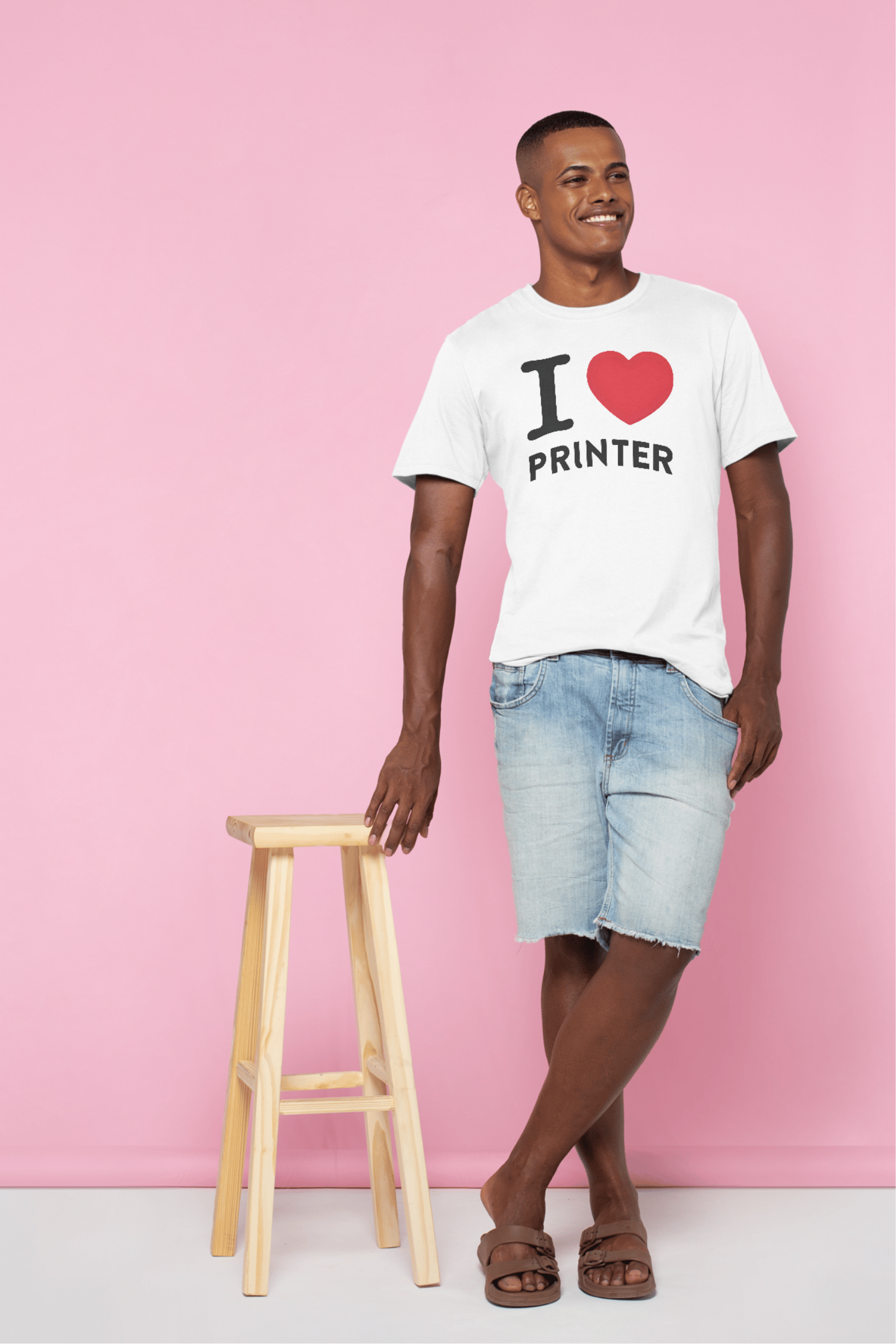 PRINTER printed shirt product example